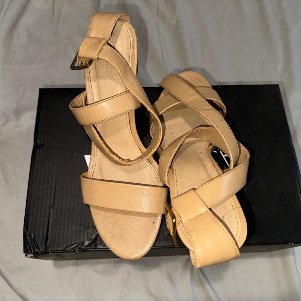 Forever 21 Beige Heels - Size 7.5